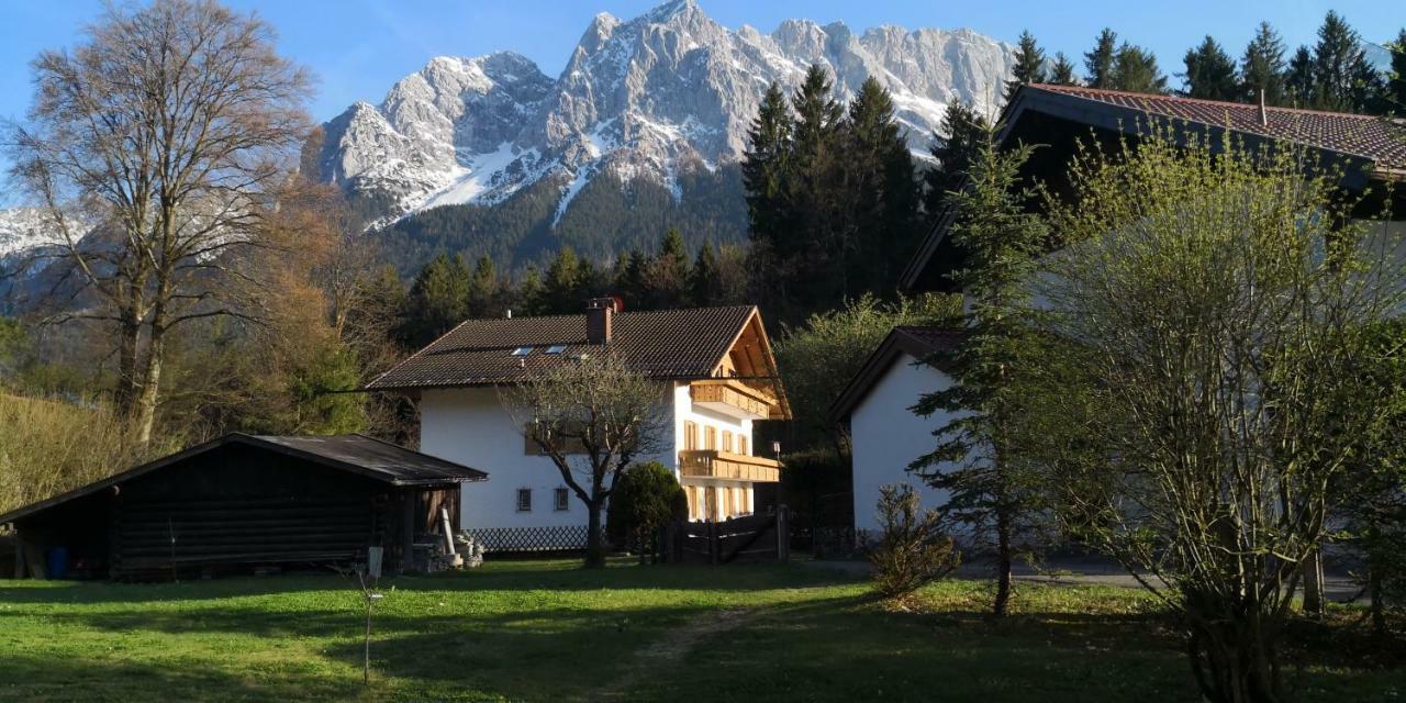 Ferienhaus Badersee Grainau Exteriör bild